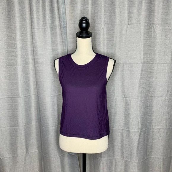 Under Armour Purple Loose Sleeveless Tank Top S - Picture 8 of 8